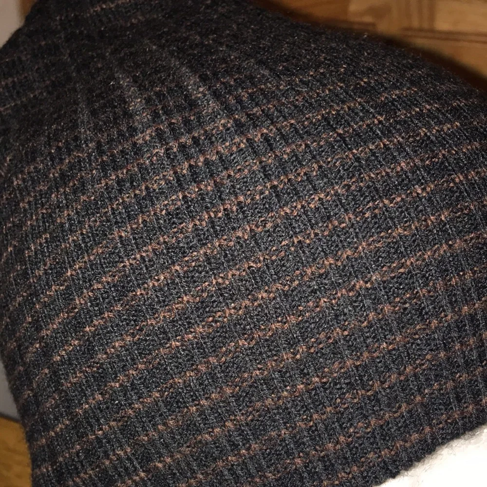 Vintage 90s PRADA Sport ribbed knitted beanie hat unisex
